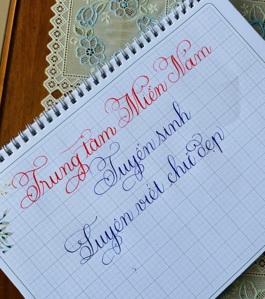 Chiêu sinh các Khóa Luyện viết chữ đẹp dành cho học sinh, người lớn