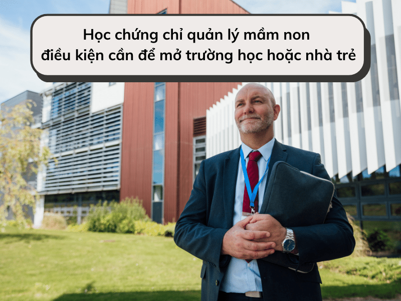 khoá học quản lý mầm non tại TPHCM