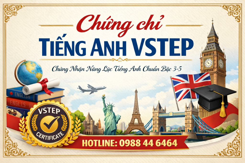 Thông tin liên hệ đăng ký dự thi Tiếng anh VSTEP