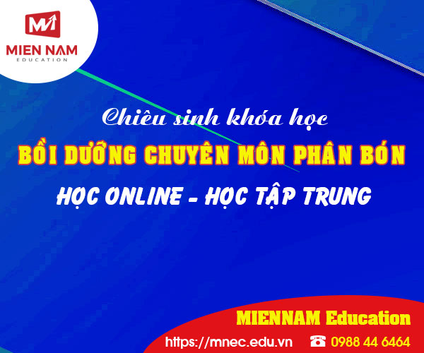 Khai giảng lớp Bồi dưỡng chuyên môn về Phân Bón