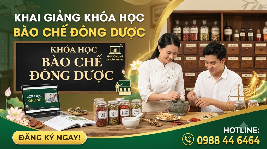 Khai giảng Khóa học Bào chế đông dược